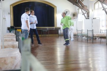 Coronavirus en La Plata: la República de los Niños, lista para la batalla