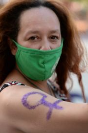 El 8M en fotos: miles de mujeres se congregaron en las principales plazas del país