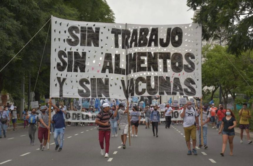 Santilli cargó las tintas contra los piquetes