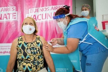 La carrera provincial por la vacunación