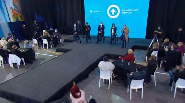 En Lomas, Fernández anunció beneficios para jubilados