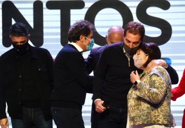 Manes y Santilli se mostraron juntos y prometieron trabajar para ganar en noviembre