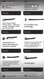 Se picó: Wanda le respondió a quienes criticaron su rol como madre