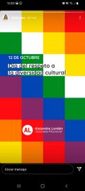 En las redes sociales, la política conmemoró el día del respeto a la diversidad cultural