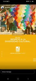 En las redes sociales, la política conmemoró el día del respeto a la diversidad cultural