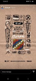 En las redes sociales, la política conmemoró el día del respeto a la diversidad cultural
