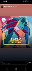 En las redes sociales, la política conmemoró el día del respeto a la diversidad cultural