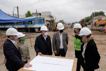 Avanzan obras ferroviarias en Almirante Brown y Lomas de Zamora