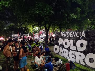 Tras el acampe de movimientos sociales, el ministro de Desarrollo advirtió que no permitirán 