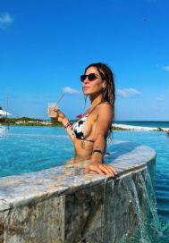 Las espectaculares vacaciones de Jimena Barón con su novio en México