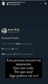 Pampita rompió el silencio frente a los rumores de separación con Roberto García Moritán