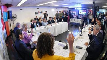 Fovira reeligió a Magario y exigió que se incluyan los fondos coparticipables en el Presupuesto