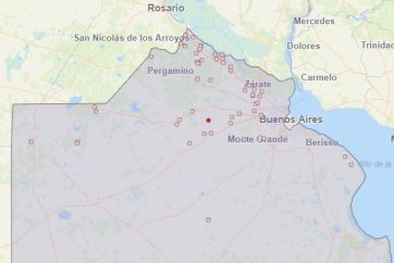 El mapa de la encefalomielitis: un virus que preocupa a la zona núcleo de la Provincia