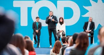 Kicillof y Máximo en un campo minado: la interna que traza fronteras en el mundo K