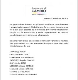 Milei lo hizo: gobernadores peronistas, PRO y radicales se unieron en una causa común