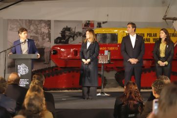 Kicillof: “En la provincia de Buenos Aires la obra pública no se paraliza”
