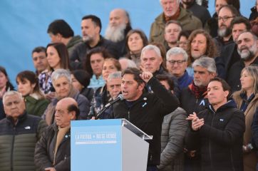 Kicillof le da rienda suelta al axelismo en marcha