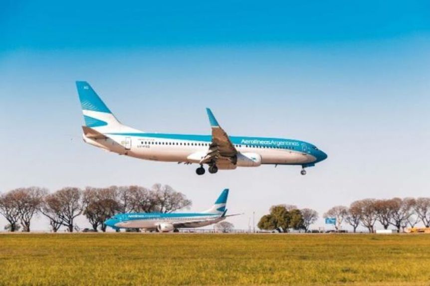 Se registraron demoras en todos los vuelos de Aerolíneas Argentinas por una falla técnica
