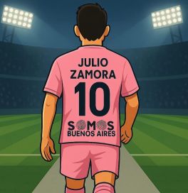 Somos Buenos Aires: boleta rosa y el guiño a Messi de un candidato del Conurbano