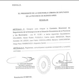 Diputados designó a sus representantes en la Bicameral de fondos municipales
