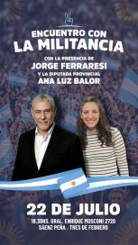 Exintendente mete quinta a fondo para suceder a Kicillof en la Gobernación