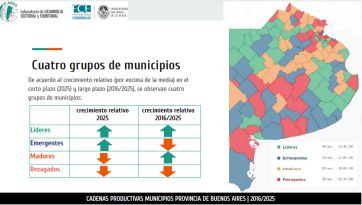 De líderes a rezagados: cómo cambiaron las cadenas productivas en los 135 municipios