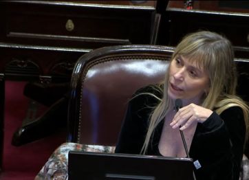 Represión en los alrededores del Congreso durante el debate por la Ley de Tierras