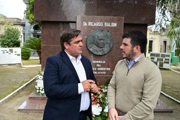 Del abuelo ilustre al nieto conciliador: el radicalismo homenajeó a Ricardo Balbín