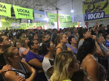 La línea peronista Sub-40, caminatas de por medio, estrechó vínculos con los sindicatos