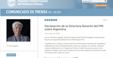 Entre cooperación y esfuerzo: el interés de colaborar del FMI y la advertencia de 2017