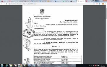 Denuncian que la suegra de un intendente de Cambiemos cobra una ayuda social