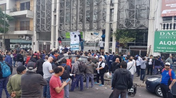 Sin acuerdo, el Astillero volvió a la calle