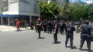 Fuerte operativo de seguridad con mil efectivos en la previa del Presupuesto