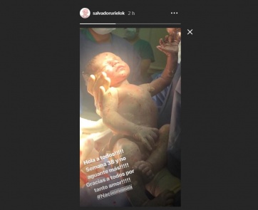 Nació el hijo de Victoria Xipolitakis