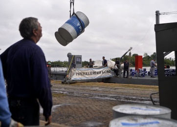 Astillero Río Santiago concretó la entrega del ARA King a la Armada
